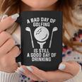 Golfing And Beer Joke Dad Drinking Golf Father's Day Coffee Mug Unique Gifts