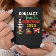 Gonzalez Family Name Gonzalez Family Christmas Coffee Mug Funny Gifts