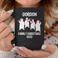 Gordon Family Name Gordon Family Christmas Coffee Mug Funny Gifts