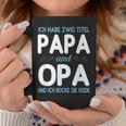 Granddaughter Oma Weltbester Ich Habe Zwei Titel Papa Und Opa Tassen Lustige Geschenke