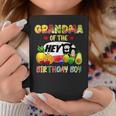 Grandma Of The Birthday Boy Family Fruit Hey Bear Birthday Coffee Mug Funny Gifts