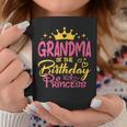 Grandma Of The Birthday Princess Girls Party Family Matching Coffee Mug Unique Gifts