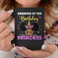 Grandma Of The Birthday Princess Melanin Afro Unicorn Cute Coffee Mug Personalized Gifts
