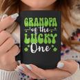 Grandpa Of The Lucky One First Birthday St Patrick's Day Coffee Mug Personalized Gifts