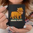 Grass Puppy Alternative Animal Name Scottish Highland Cow Coffee Mug Unique Gifts