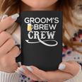 Groom's Brew Crew Groomsmen Bachelor Parties Coffee Mug Unique Gifts