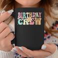 Groovy Birthday Crew Retro Party Vintage Girls Coffee Mug Unique Gifts