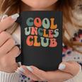 Groovy Cool Uncles Club New Uncle Men Coffee Mug Unique Gifts