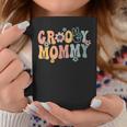 Groovy Mommy Retro Mom Matching Family 1St Birthday Party Coffee Mug Unique Gifts