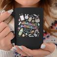 Groovy Spring Emergency Department Easter Bunny Er Nurse Coffee Mug Unique Gifts