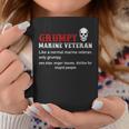 Grumpy Marine Veteran For Veterans Day Coffee Mug Unique Gifts