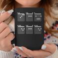 Guitar Chord Chart Fab Dad Musician Dad Father's Day Coffee Mug Unique Gifts