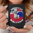 Haiti And Dominican Flag Half Haitian Half Dominican Coffee Mug Unique Gifts