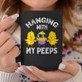 Hanging With My Peeps Happy Easter Chick Women Kids Girl Boy Coffee Mug Unique Gifts
