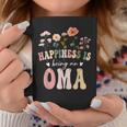 Happiness Is Being An Oma Floral Oma Mother's Day Coffee Mug Personalized Gifts