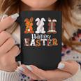 Happy Easter Baseball Football Basketball Bunny Rabbit Boys Coffee Mug Unique Gifts
