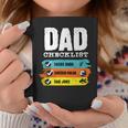 Happy Father's Day Dad Checklist 2024Best Dad For Girl Coffee Mug Funny Gifts