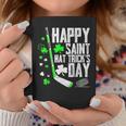 Happy Saint Hat Trick's Day Ice Hockey St Patrick's Coffee Mug Personalized Gifts