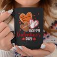 Happy Valentines Day Basketball Baseball Football Boys Mens Coffee Mug Unique Gifts