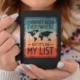 I Haven't Been Everywhere But It's On My List World Travel Coffee Mug Funny Gifts