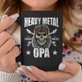 Heavy Metal Grandpa Grossvater Bester Metal Grandpa Tassen Lustige Geschenke