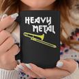Heavy Metal Marching Band Concert Band Trombone Coffee Mug Unique Gifts