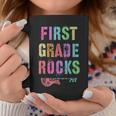Hello 1St Grade Rocks Teacher Team First Gr Vibes Rockstar Coffee Mug Personalized Gifts