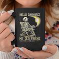Hello Darkness My Old Friend Skeleton Solar Eclipse T- Coffee Mug Funny Gifts