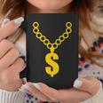 Hip Hop Gold Chain Rap Gangsta Dollar Necklace Money Bling Coffee Mug Unique Gifts