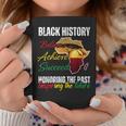 Honoring Past Inspiring Future Black History Pride Melanin Coffee Mug Unique Gifts