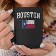 Houston Texas Flag Vintage Distressed Coffee Mug Unique Gifts