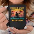 Husband And Wife Travel Partners For Life Beach Traveling Coffee Mug Unique Gifts