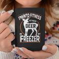 I'm Into Fitness Deer Freezer Dad Hunter Deer Hunting Coffee Mug Funny Gifts