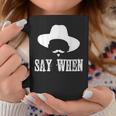 I'm Your Huckleberry Say When Western Quote VintageCoffee Mug Unique Gifts