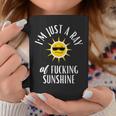 I'm Just A Ray Of Fucking Sunshine Sarcastic Coffee Mug Unique Gifts