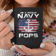 I'm A Proud Navy Pops With American Flag Veteran Coffee Mug Unique Gifts