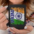 India Flag Vintage Distressed Indian Flag India Coffee Mug Unique Gifts