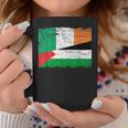 Ireland Palestine Flags Half Irish Half Palestinian Coffee Mug Unique Gifts