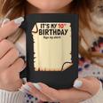 It's My 10Th Birthday Sign My 10 Years Old Coffee Mug Funny Gifts