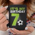 It's My 7Th Birthday Boy Soccer Football 7 Years Old Coffee Mug Funny Gifts