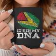 It's In My Dna Guyana Country Flag Genes Vintage Guyanese Coffee Mug Unique Gifts