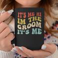 Its Me Hi Im The Groom Its Me Retro Wedding Groom To Be Coffee Mug Personalized Gifts