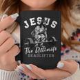 Jesus The Ultimate Deadlifter Christian Workout Gym Coffee Mug Unique Gifts