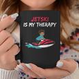 Jetski Is My Therapy Water Sports Fun Coffee Mug Unique Gifts