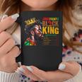 Junenth Black King 1865 African Nutritional Facts Coffee Mug Personalized Gifts