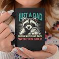 Just A Dad Who Always Came Back With The Milk Fathers Day Coffee Mug Funny Gifts