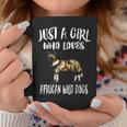 Just A Girl Who Loves African Wild Dogs Coffee Mug Unique Gifts