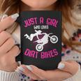 Just A Girl Who Loves Dirt Bikes Motocross Dirt Biking Girls Coffee Mug Unique Gifts