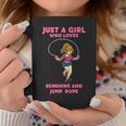 Just A Girl Who Loves Sunshine And Jump Rope Coffee Mug Unique Gifts