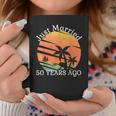 Just Married 50 Years Old 50Th Wedding Anniversary Cruise Coffee Mug Unique Gifts